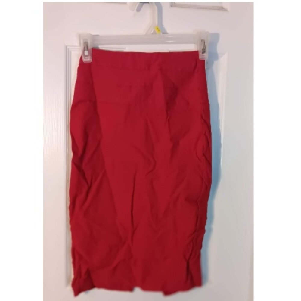 Wearever size small red fitted skirt